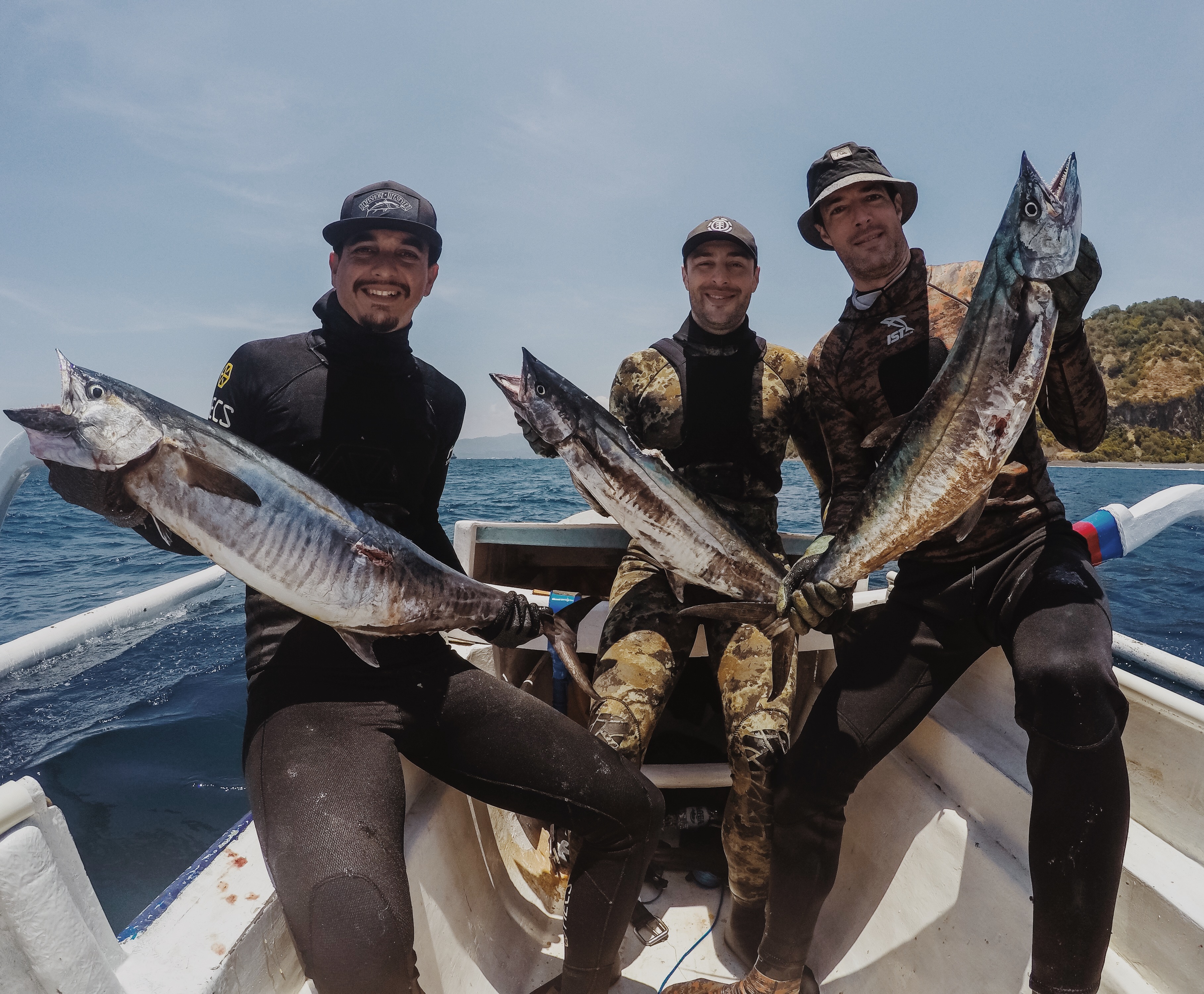 Bali spearfishing spanish mackerel