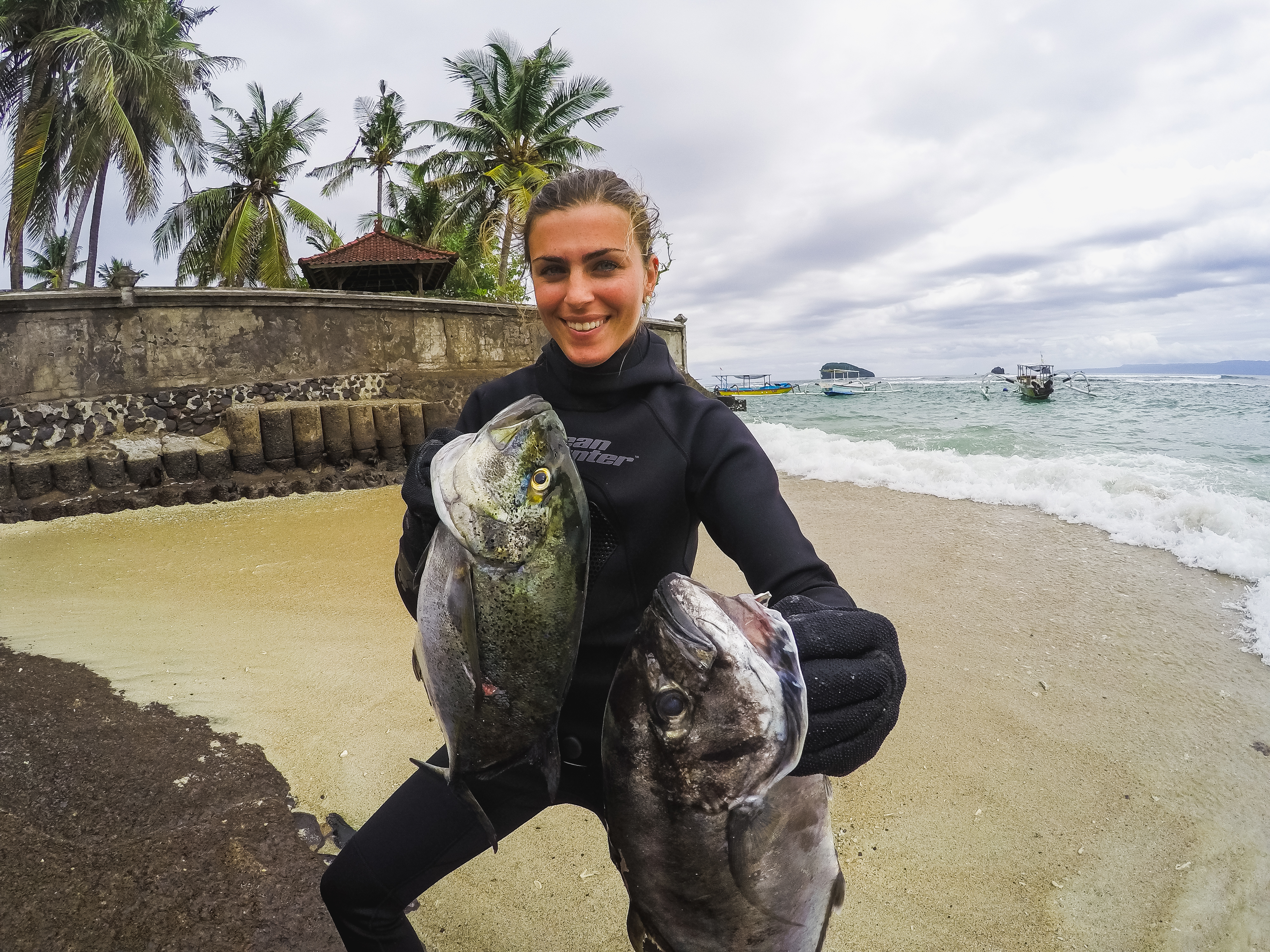 Bali Spearfishing Bluefin Trevally